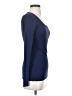 Caslon 100% Cotton Blue Long Sleeve Top Size XS - photo 4
