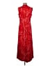 Chico's Red Casual Dress Size Med (1) - photo 2