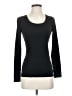 Caslon 100% Cotton Black Long Sleeve Top Size XS - photo 1