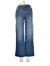 Jessica Simpson Chevron-herringbone Blue Jeans Size 26 waist - photo 1