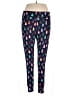 Lularoe Print Blue Leggings Size 1X (Tall & Curvy) - photo 1