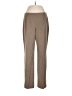Talbots Chevron-herringbone Brown Casual Pants Size 8 - photo 1