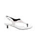 Zara White Sandals Size 10 - photo 1