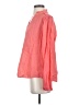 J.Crew Pink White Long Sleeve Blouse Size S - photo 5