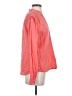 J.Crew Pink White Long Sleeve Blouse Size S - photo 4