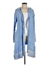 Blanc Noir 100% Cotton Blue Kimono Size M - photo 1