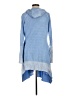 Blanc Noir 100% Cotton Blue Kimono Size M - photo 2