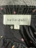 Bella Dahl 100% Rayon Stars Black Long Sleeve Blouse Size L - photo 7