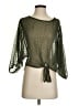 Guess 100% Polyester Green 3/4 Sleeve Blouse Size XS - photo 1