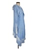 Blanc Noir 100% Cotton Blue Kimono Size M - photo 4