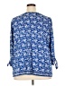 Max Studio Blue 3/4 Sleeve T-Shirt Size 2X - photo 2