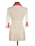 Bebe Ivory 3/4 Sleeve Button-Down Shirt Size XS - photo 2