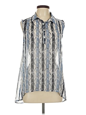 Canyon River Blues Sleeveless Blouse (view 1)