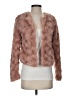 Camaieu Pink Faux Fur Jacket Size S (estimated) - photo 1
