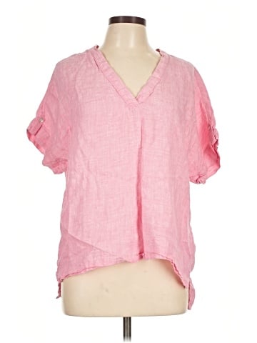 Isaac Mizrahi Short Sleeve Blouse (view 1)