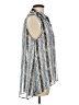 Canyon River Blues 100% Polyester Silver Sleeveless Blouse Size L - photo 4