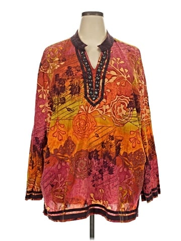 Liz & Me Long Sleeve Blouse (view 1)