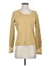 Amanda Smith Gold Long Sleeve Top Size S - photo 1