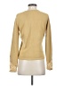 Amanda Smith Gold Long Sleeve Top Size S - photo 2