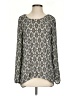 Maurices 100% Polyester Silver Long Sleeve Blouse Size XS - photo 1