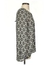 Maurices 100% Polyester Silver Long Sleeve Blouse Size XS - photo 4