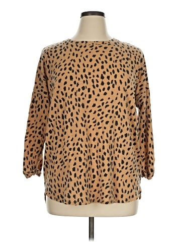 Crown & Ivy Long Sleeve Blouse (view 1)