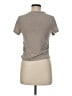 Nike Gray Short Sleeve Top Size M - photo 2