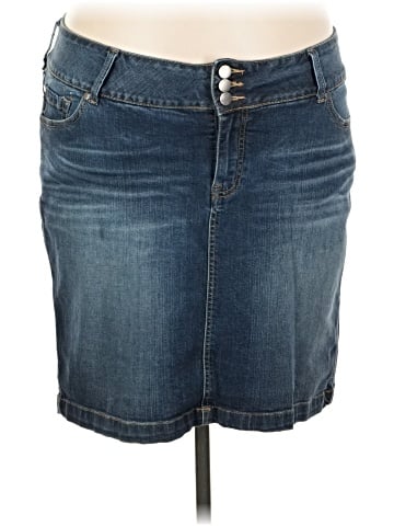 Torrid Denim Skirt (view 1)