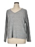 Gap Metallic Gray Pullover Sweater Size XL - photo 1