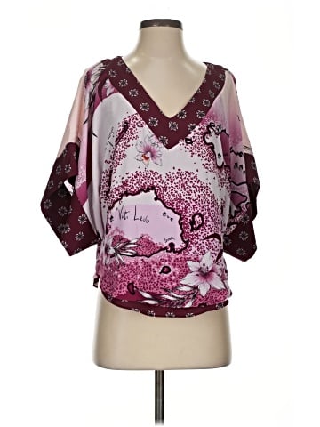 White House Black Market 3/4 Sleeve Blouse (view 1)