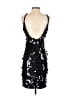 A.J. Bari 100% Polyester Black Cocktail Dress Size 4 - photo 2