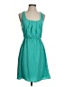 Maurices 100% Polyester Solid Teal Casual Dress Size S - photo 1
