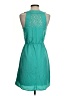 Maurices 100% Polyester Solid Teal Casual Dress Size S - photo 2