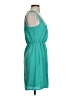 Maurices 100% Polyester Solid Teal Casual Dress Size S - photo 4