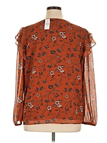 Ann Taylor LOFT 3/4 Sleeve Blouse (view 2)