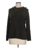 Notations Black Long Sleeve Top Size L - photo 1