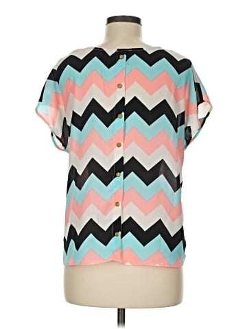 rue21 Short Sleeve Blouse (view 2)