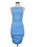 Better be Solid Blue Cocktail Dress Size M - photo 1