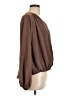 Gilli Brown Long Sleeve Blouse Size L - photo 4