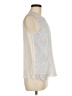 Diane von Furstenberg 100% Polyester Ivory Sleeveless Blouse Size 8 - photo 4