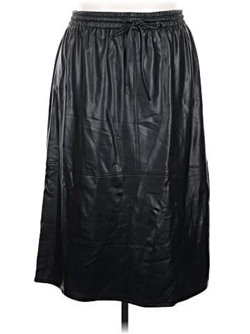 Simply Vera Vera Wang Faux Leather Skirt (view 1)