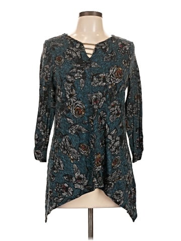 Apt. 9 3/4 Sleeve Blouse (view 1)