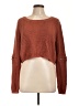 Charlotte Russe 100% Acrylic Brown Pullover Sweater Size L - photo 1