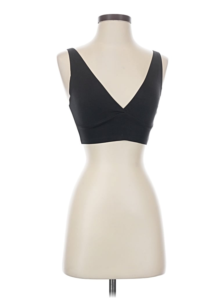 Pre-owned Auden Sleeveless Top Black Sweetheart Neckline Tops