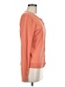 August Silk Orange Cardigan Size M - photo 4