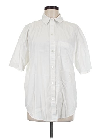 Abercrombie & Fitch Short Sleeve Button-Down Shirt (view 1)