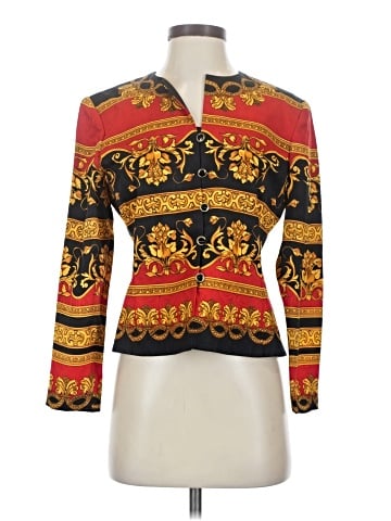 Papell Silk Blazer (view 1)