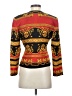 Papell 100% Silk Gold Silk Blazer Size 4 Petite - photo 2
