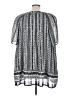 Catherines 100% Polyester Gray Short Sleeve Blouse Size 5X - photo 2