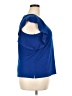 Elle Blue Short Sleeve Top Size XXL - photo 4